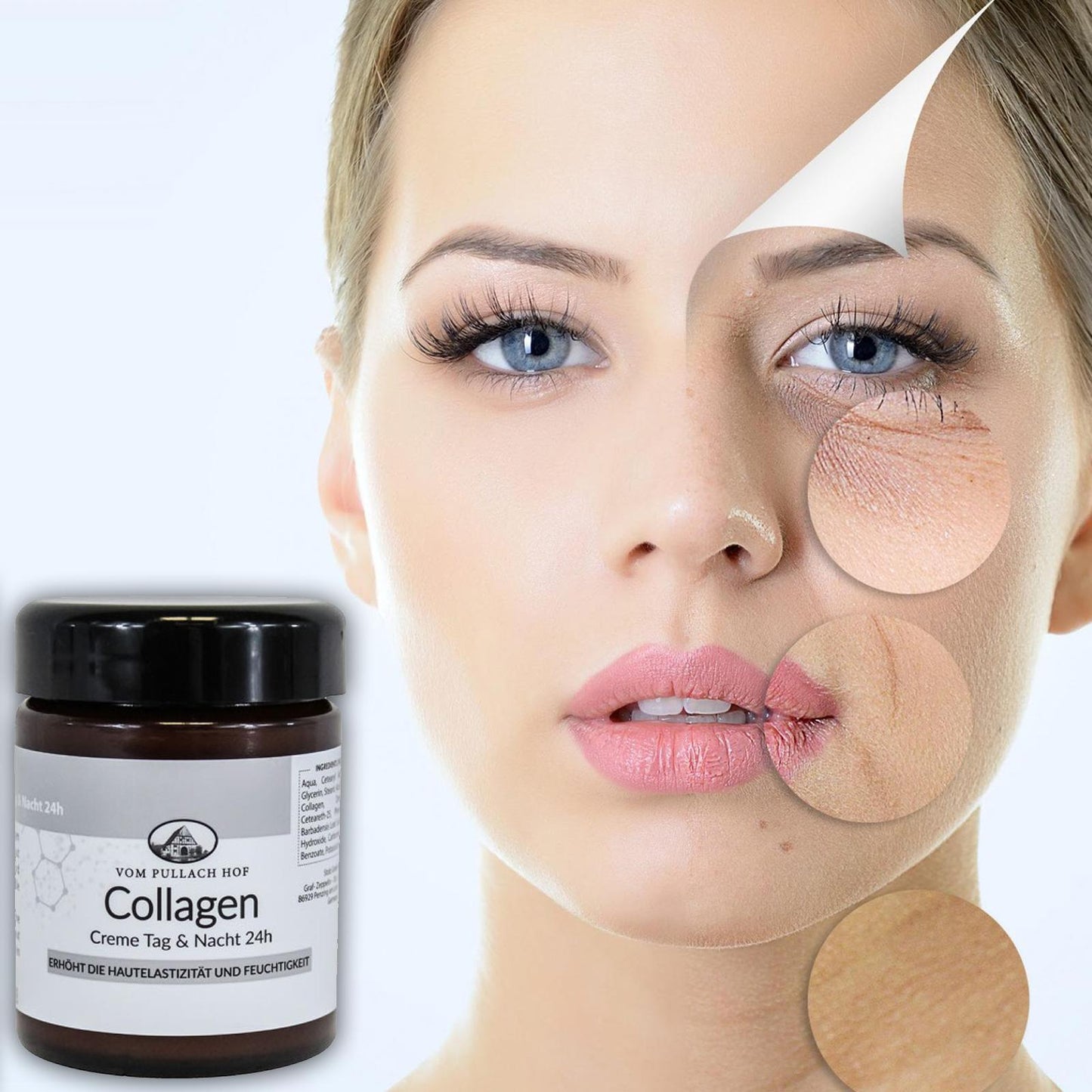 Crema de Colágeno - Día y Noche 24h