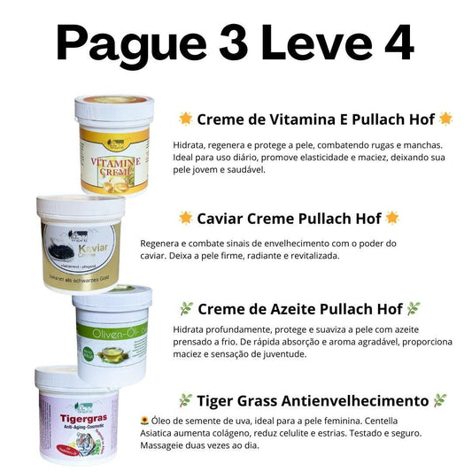 Kit - Cuidados para a Pele (Pague 3 e leve 4)